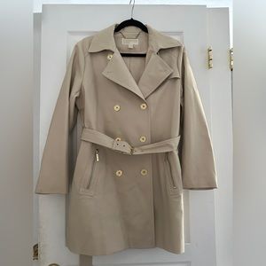 Michael Kors double breasted trench coat